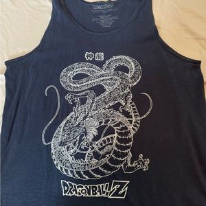 Dragon Ball Z mens tanktop in navy blue